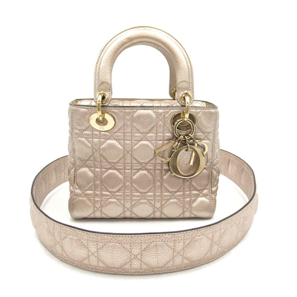 Dior Bag Champagne Cannage 2Way Tote - Picture 2 of 10